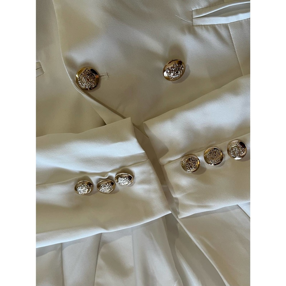 New Women's Blazer Suits Two Piece Solid Work Pant Suit for Business Size XL - Picture 7 of 16